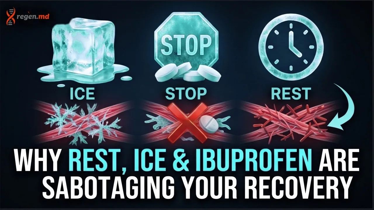 Why Rest, Ice & Ibuprofen Are Sabotaging Your Recovery — video thumbnail