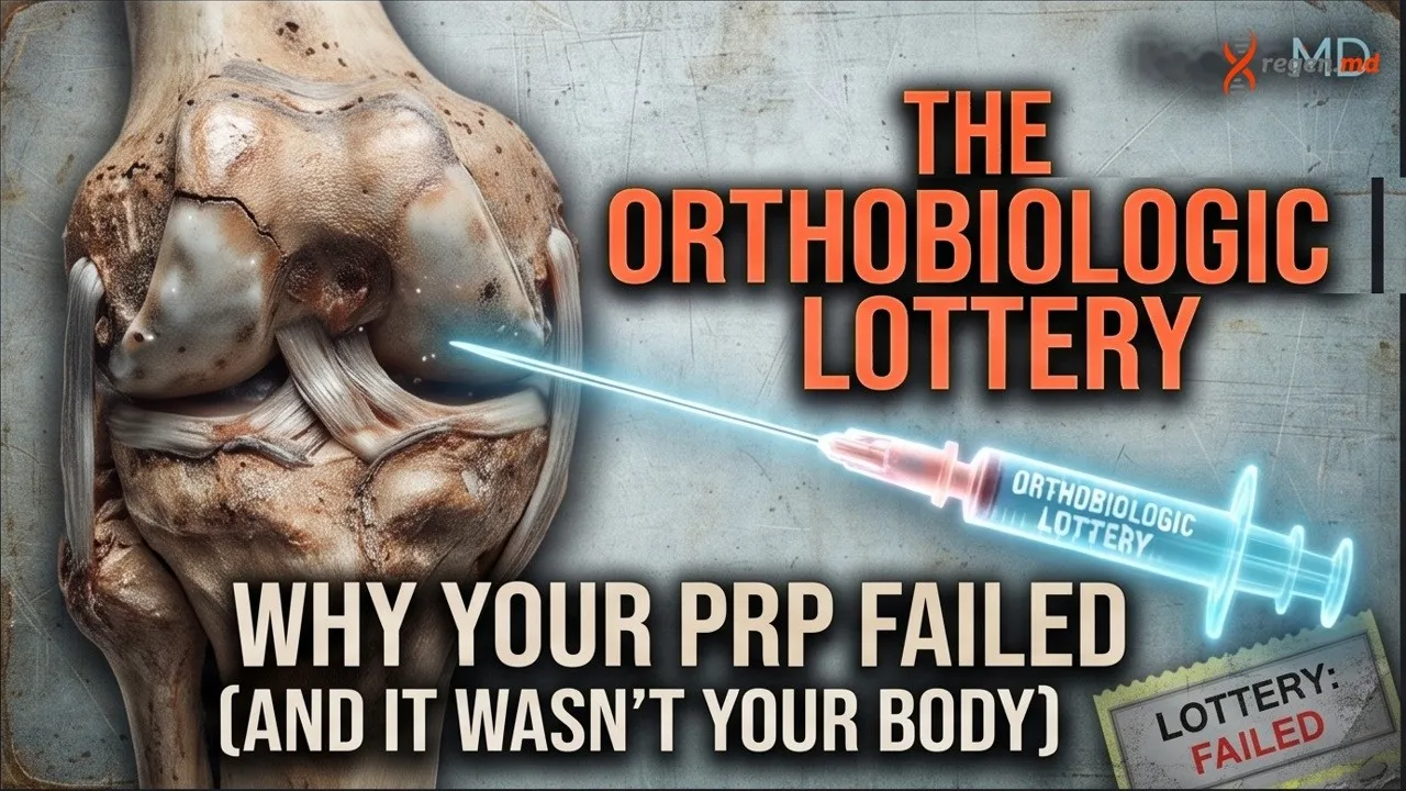 The Orthobiologic Lottery — video thumbnail