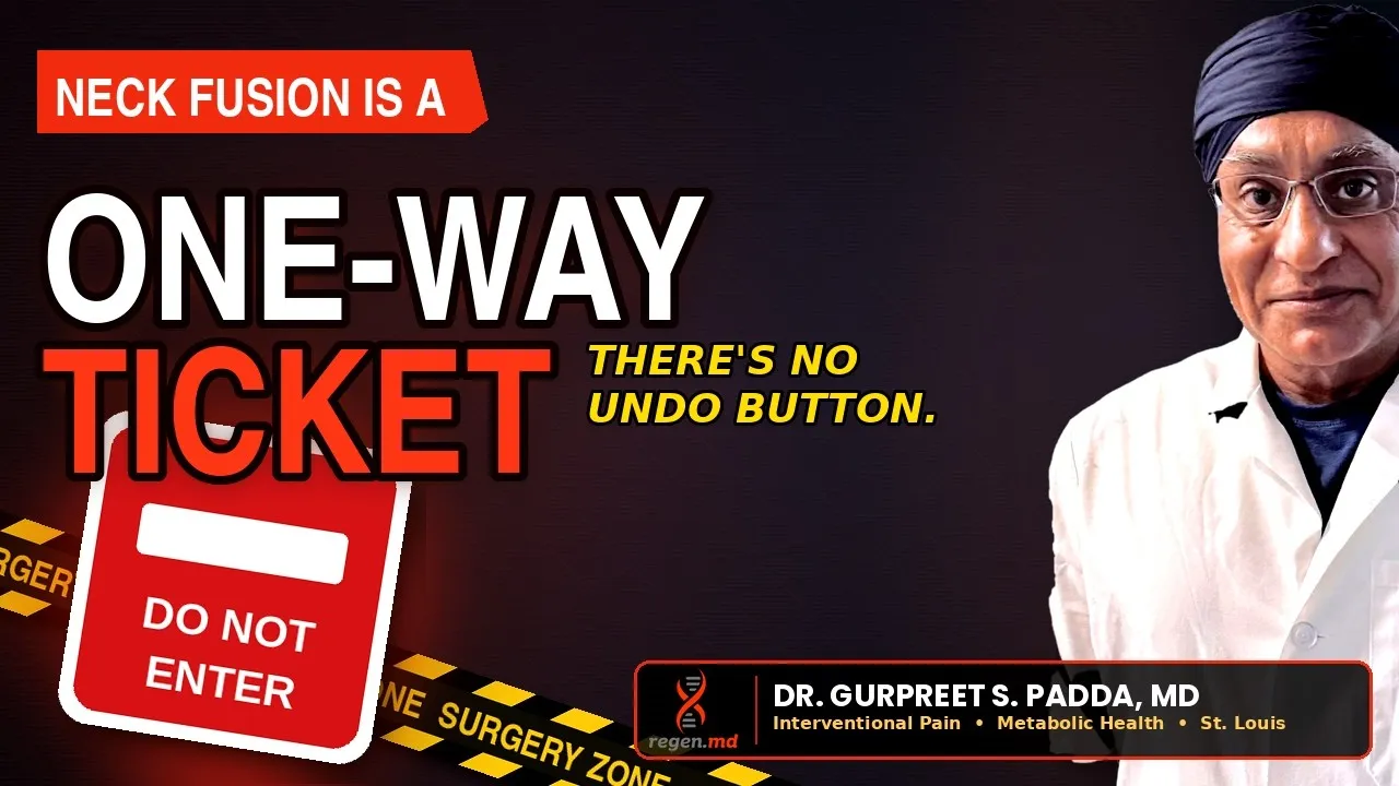 Neck Fusion Is a One-Way Ticket. Here's Why. — video thumbnail