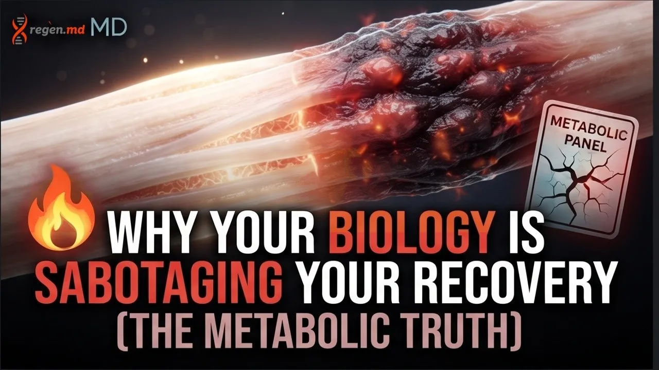 Why Your Biology Is Sabotaging Your Recovery (The Metabolic Truth) — video thumbnail